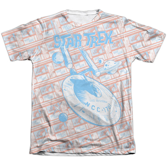 Star Trek - Incoming - Adult Poly/cotton Short Sleeve Tee - White T-shirt