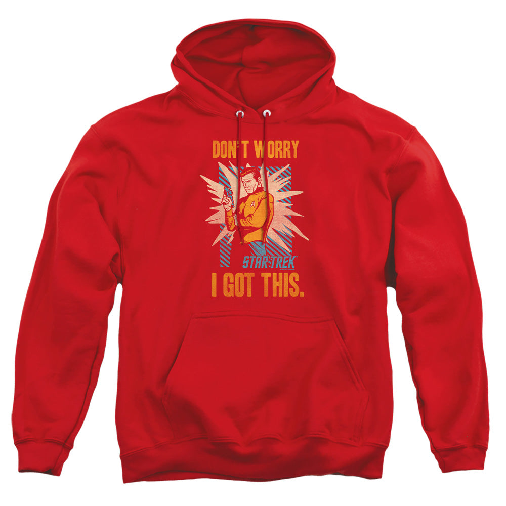 Star Trek - Got This - Adult Pull-over Hoodie - Red