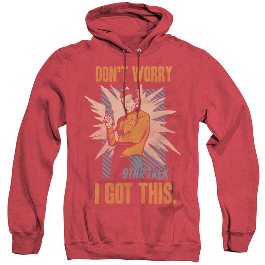 Star Trek - Got This - Adult Heather Hoodie - Red