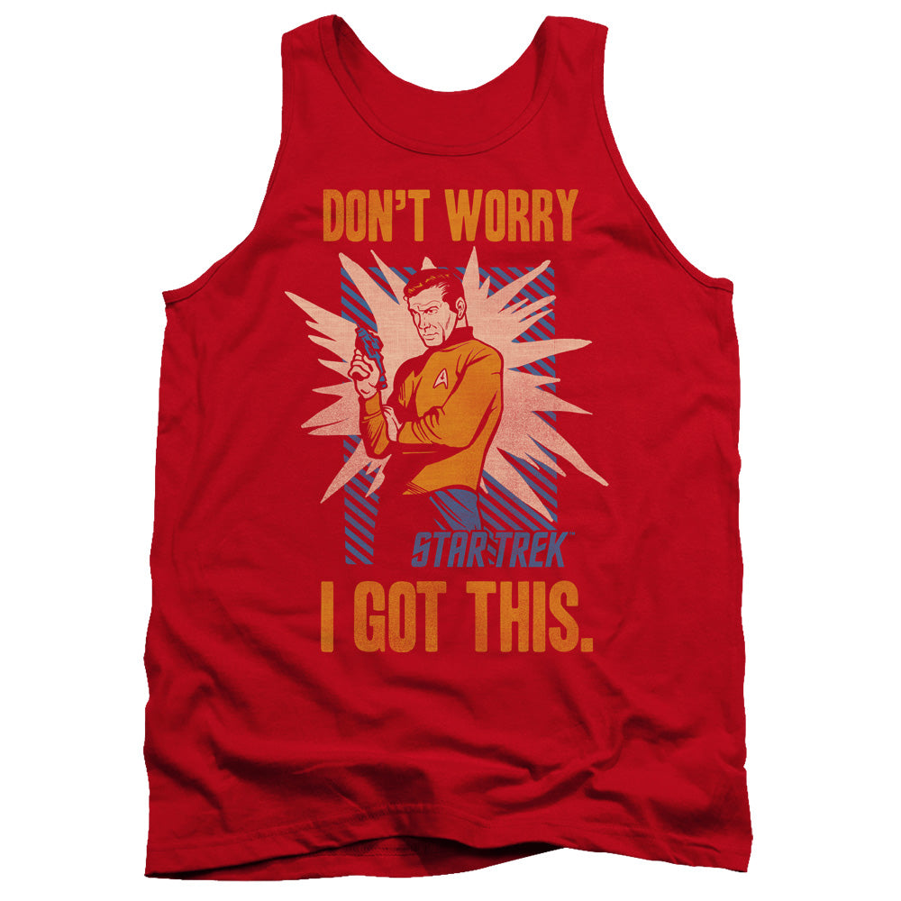 Star Trek - Got This - Adult Tank - Red