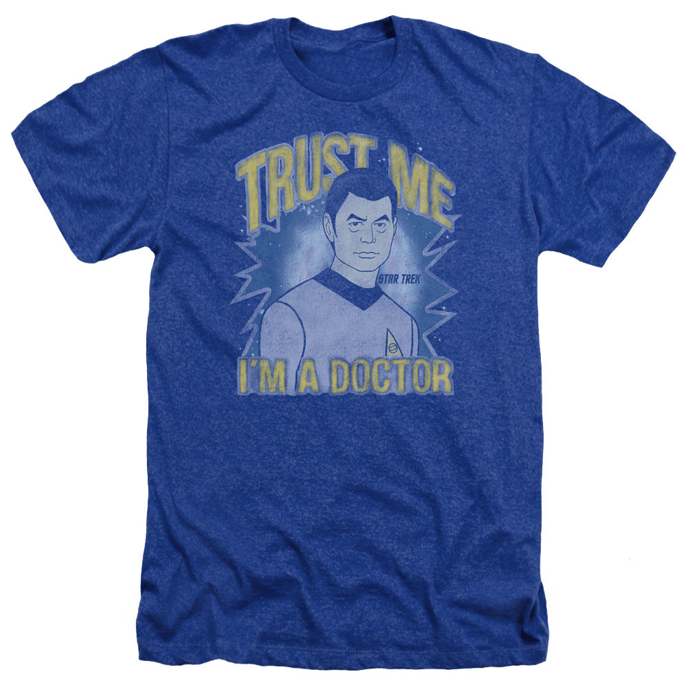 Star Trek - Doctor - Adult Heather - Royal Blue