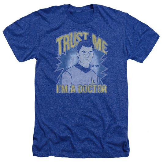 Star Trek - Doctor - Adult Heather - Royal Blue