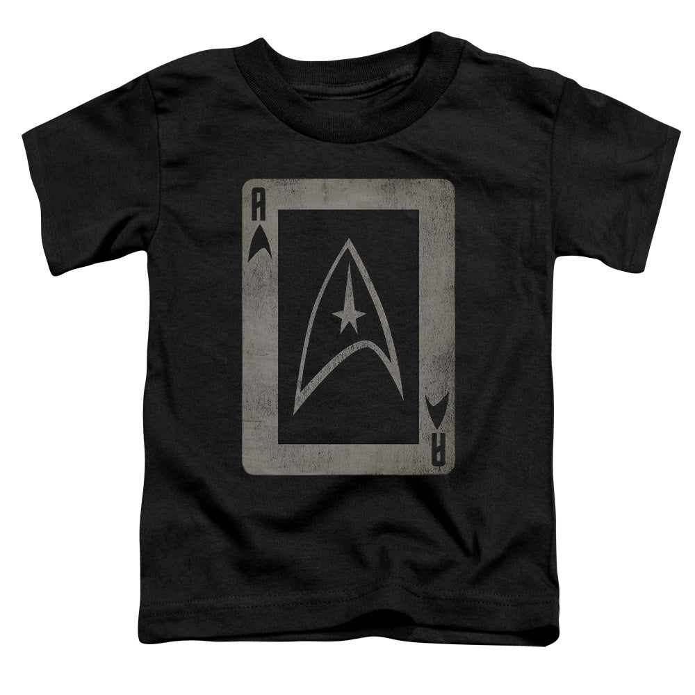 Star Trek - Tos Ace - Short Sleeve Toddler Tee - Black T-shirt