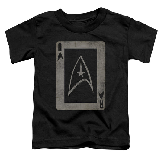Star Trek - Tos Ace - Short Sleeve Toddler Tee - Black T-shirt