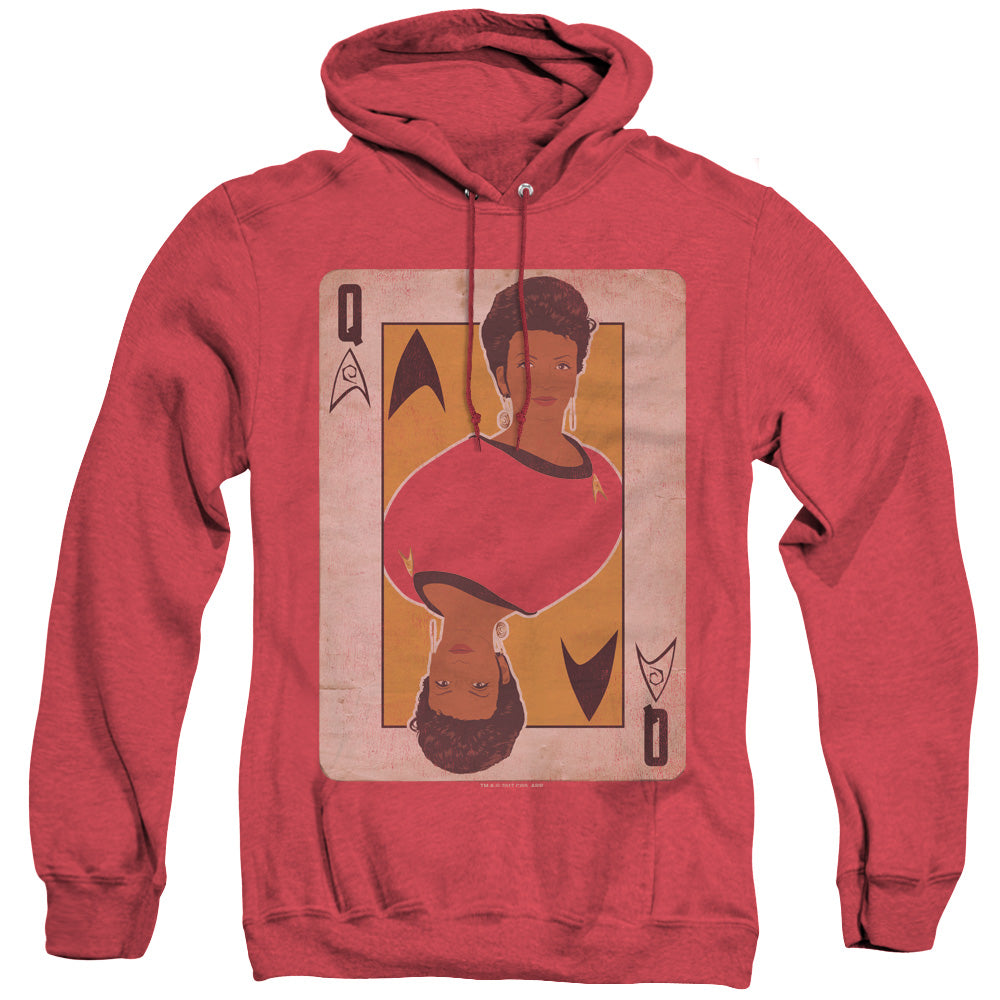 Star Trek - Tos Queen - Adult Heather Hoodie - Red
