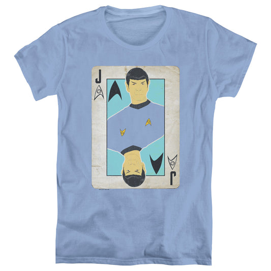 Star Trek - Tos Jack - Short Sleeve Womens Tee - Carolina Blue T-shirt