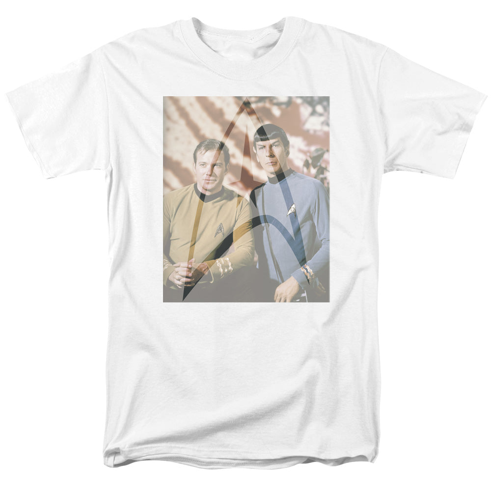 Star Trek - Classic Duo - Short Sleeve Adult 18/1 - White T-shirt