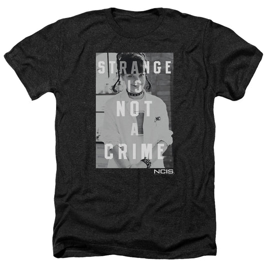 Ncishort Sleevetrange - Adult Heather-black T-shirt