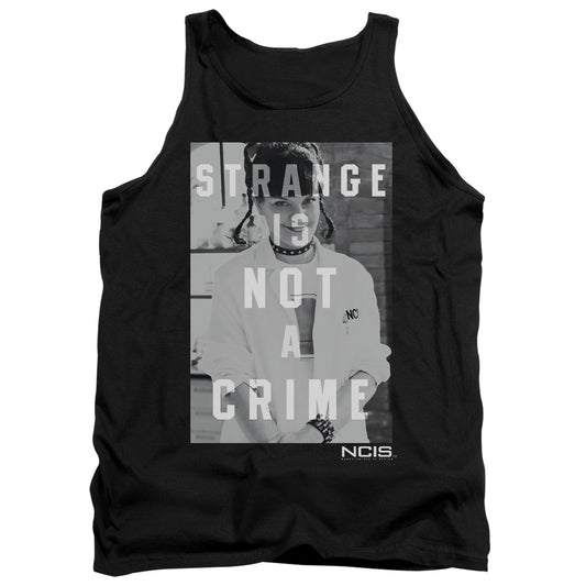 Ncishort Sleevetrange - Adult Tank - Black T-shirt