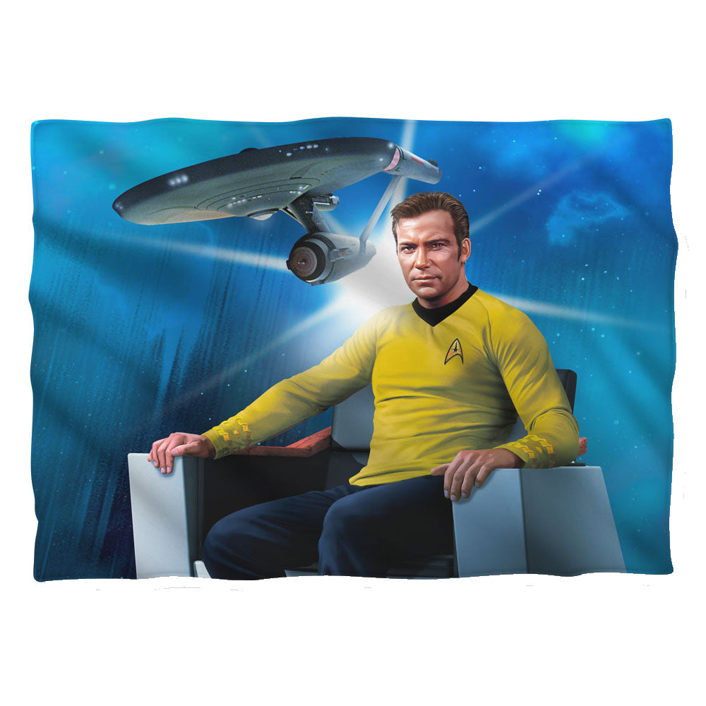 Star Trek - Captains Chair - Pillow Case - White