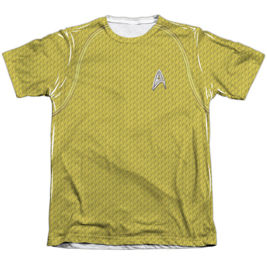 Star Trek - Movie Command Uniform - Adult Poly/cotton Short Sleeve Tee - White T-shirt