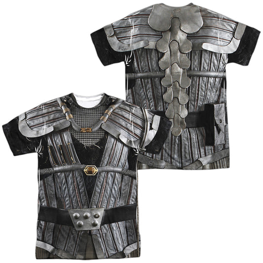 Star Trek - Klingon Uniform (Front/back Print) - Short Sleeve Adult Poly Crew - White T-shirt