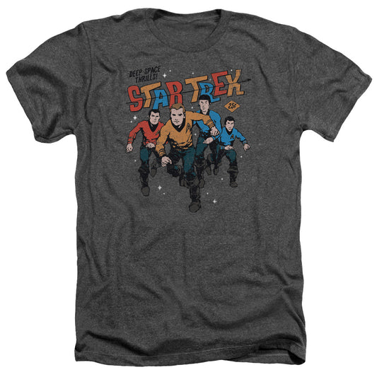 Star Trek - Deep Space Thrills - Adult Heather - Charcoal