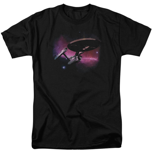 Star Trek - Prime Directive - Short Sleeve Adult 18/1 - Black T-shirt