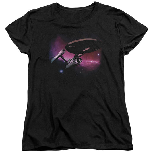 Star Trek - Prime Directive - Short Sleeve Womens Tee - Black T-shirt
