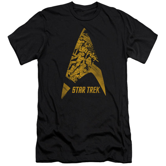Star Trek - Delta Crew-premuim Canvas Adult Slim Fit 30/1 - Black
