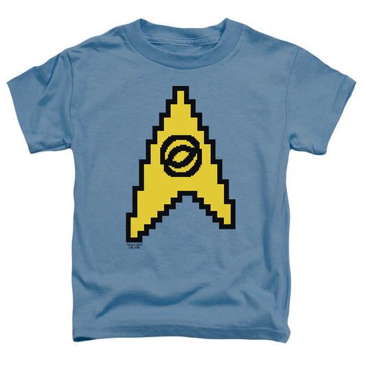 Star Trek - 8 Bit Science - Short Sleeve Toddler Tee - Carolina Blue T-shirt