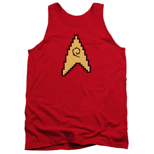 Star Trek - 8 Bit Engineering - Adult Tank - Red