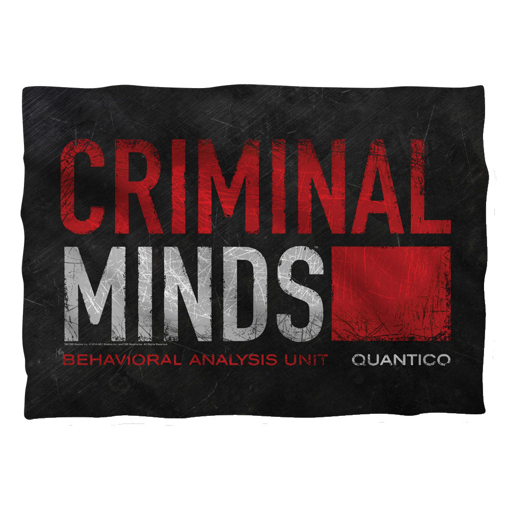 Criminal Minds - Logo - Pillow Case - White