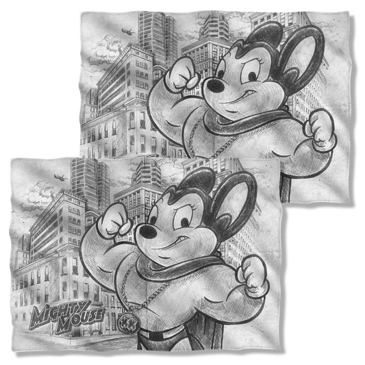 Mighty Mouse Sketch (Front/back