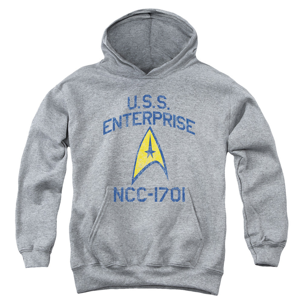 Star Trek - Collegiate Arch - Youth Pull-over Hoodie - Heather