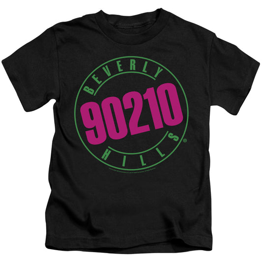90210 NEON - S/S JUVENILE 18/1 - BLACK - T-Shirt