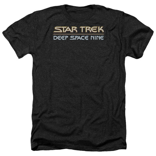 Star Trek - Deep Space Nine Logo - Adult Heather-black