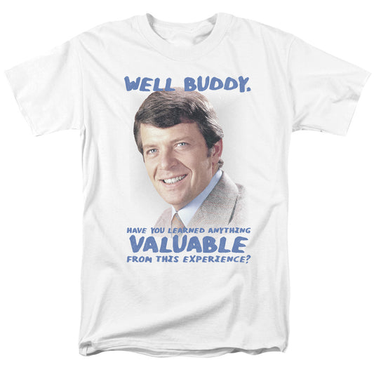 Brady Bunch - Buddy - Short Sleeve Adult 18/1 - White T-shirt
