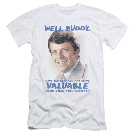 Brady Bunch - Buddy - Short Sleeve Adult 30/1 - White T-shirt