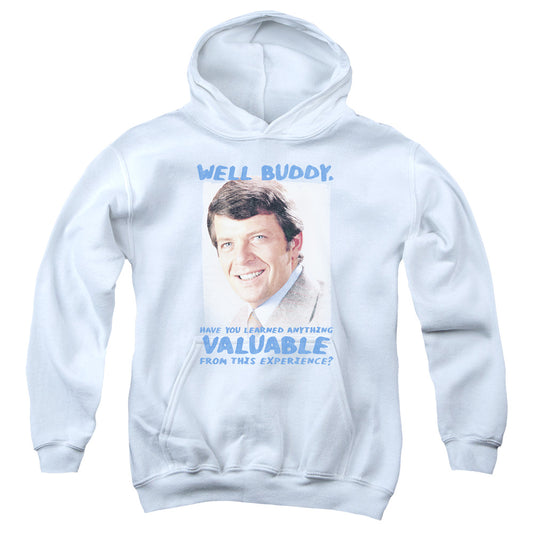 Brady Bunch Buddy-youth Pull-over Hoodie - White