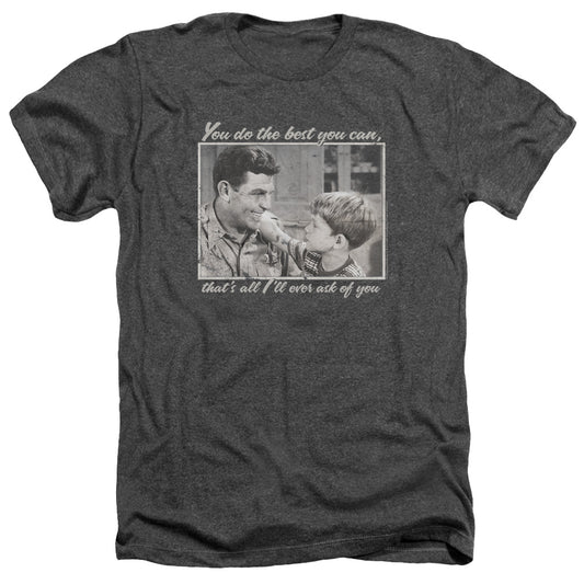 Andy Griffith - Wise Words - Adult Heather - Charcoal