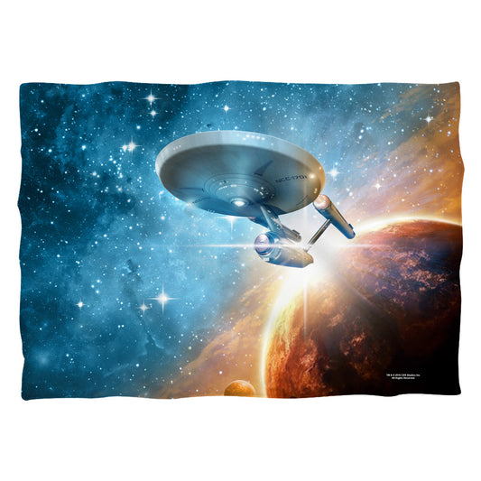Star Trek - Final Frontier - Pillow Case - White