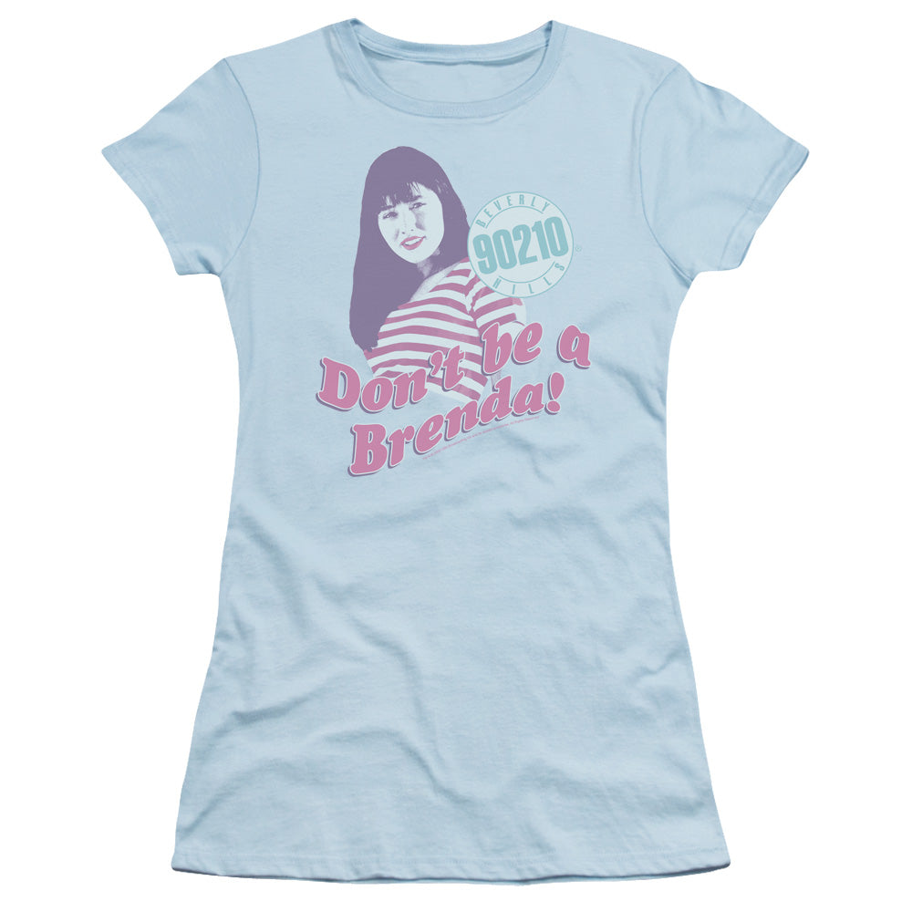 90210 DONT BE A BRENDA - S/S JUNIOR SHEER - LIGHT BLUE T-Shirt