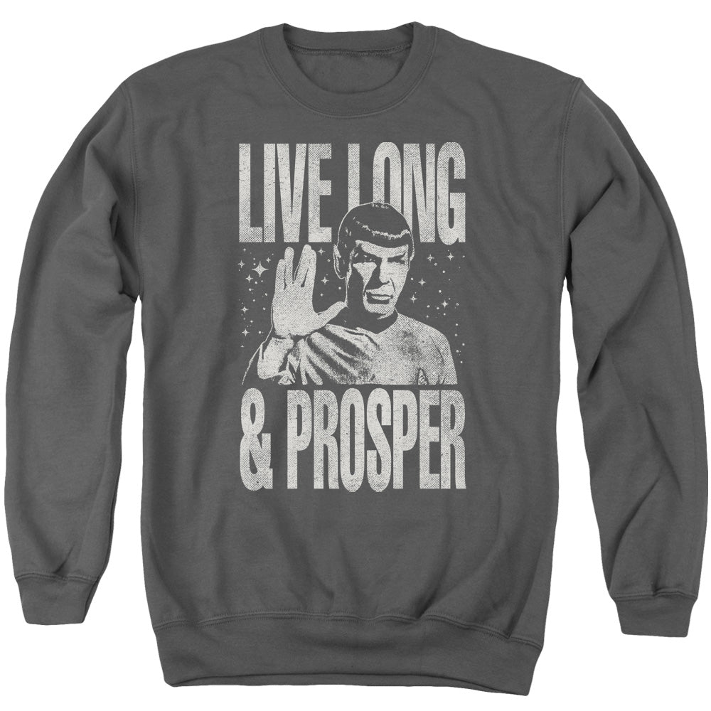 Star Trek - Prosper - Adult Crewneck Sweatshirt - Charcoal