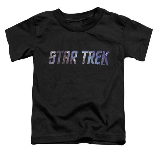 Star Trek - Space Logo - Short Sleeve Toddler Tee - Black T-shirt