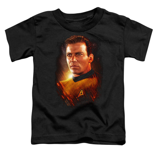 Star Trek - Epic Kirk - Short Sleeve Toddler Tee - Black T-shirt