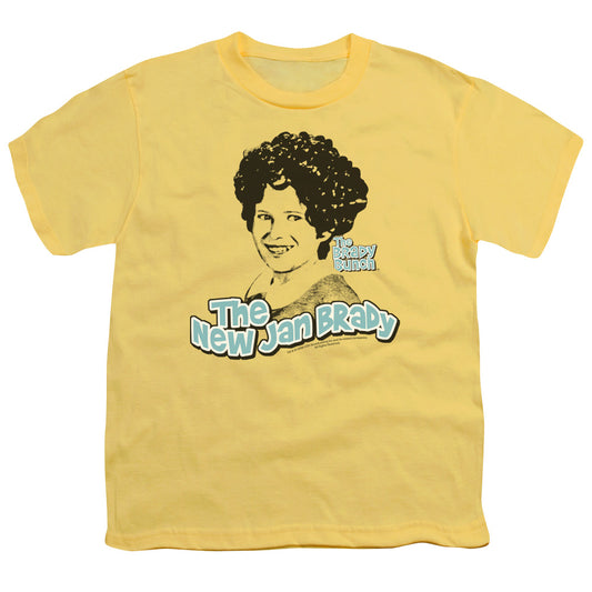 Brady Bunch - The Real Jan Brady - Short Sleeve Youth 18/1 - Banana T-shirt