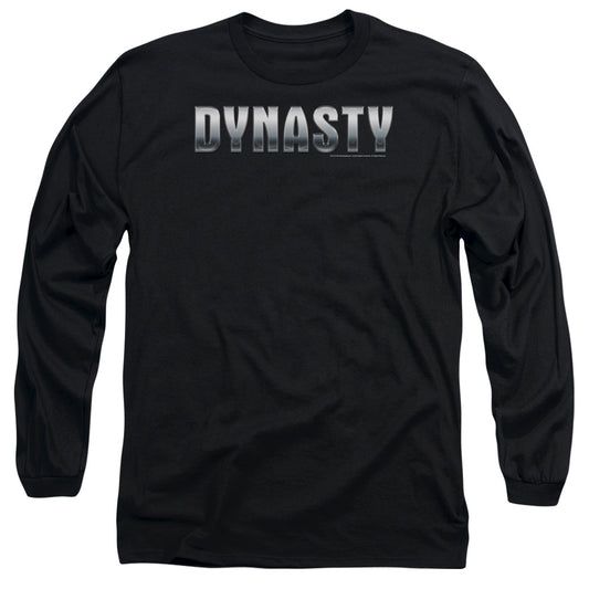 Dynasty - Dynasty Shiny - Long Sleeve Adult 18/1 - Black T-shirt