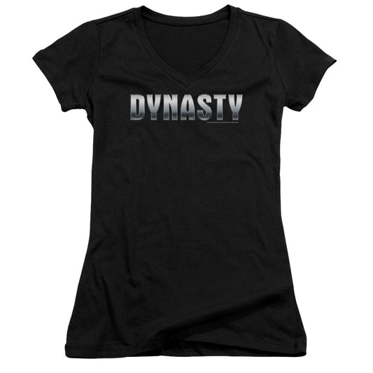 Dynasty - Dynasty Shiny - Junior V-neck - Black