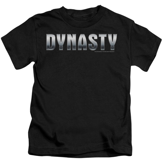 DYNASTY DYNASTY SHINY - S/S JUVENILE 18/1 - BLACK - T-Shirt