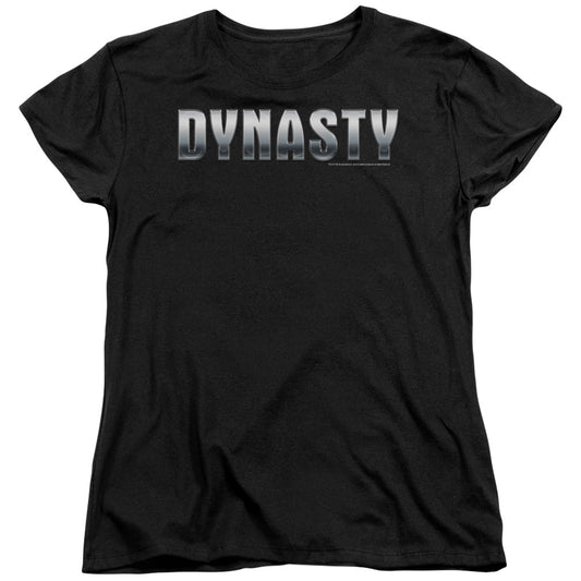 Dynasty - Dynasty Shiny - Short Sleeve Womens Tee - Black T-shirt