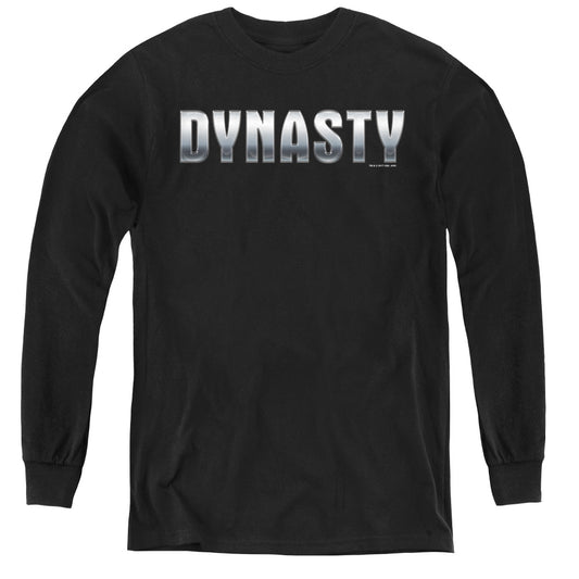 Dynasty Dynasty Shiny - Youth Long Sleeve Tee - Black