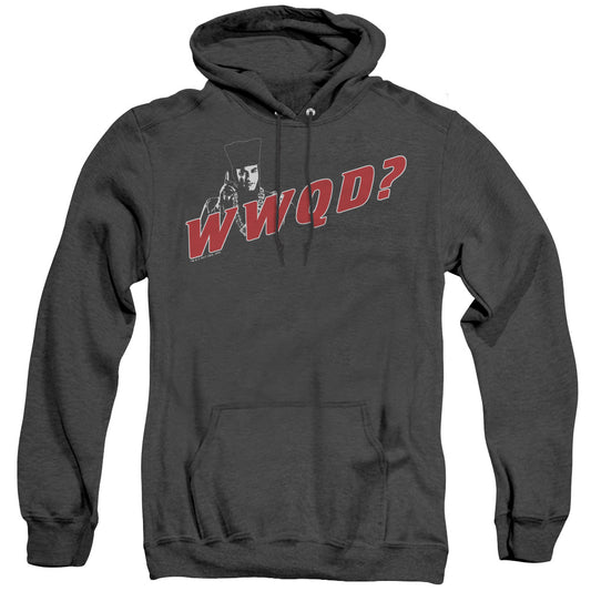 Star Trek - Wwqd - Adult Heather Hoodie - Black