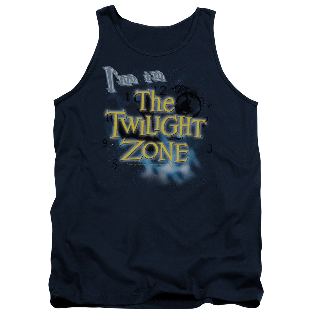 Twilight Zone - Im In The Twilight Zone - Adult Tank - Navy