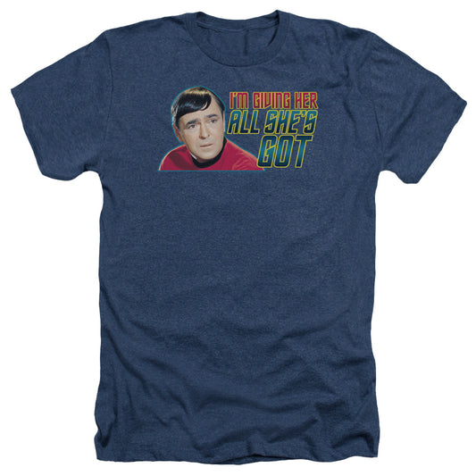 Star Trek - All Shes Got - Adult Heather - Navy