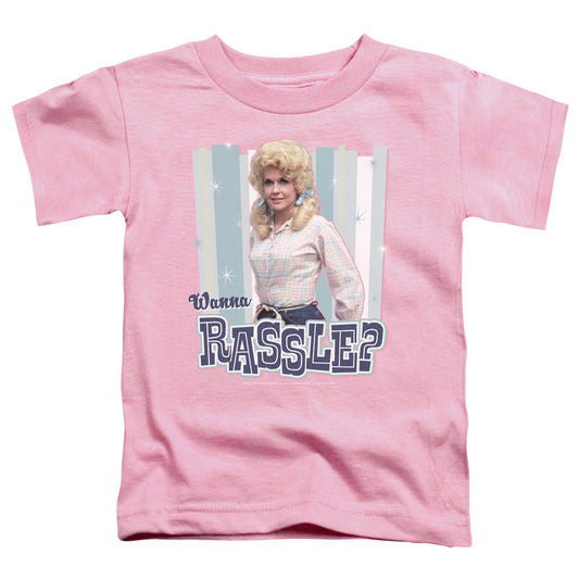 Beverly Hillbillies - Wanna Rassle - Short Sleeve Toddler Tee - Pink T-shirt