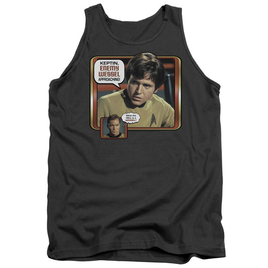 Star Trek - Enemy Wessel - Adult Tank - Charcoal