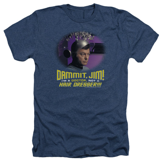 Star Trek - Not A Hair Dresser - Adult Heather - Navy