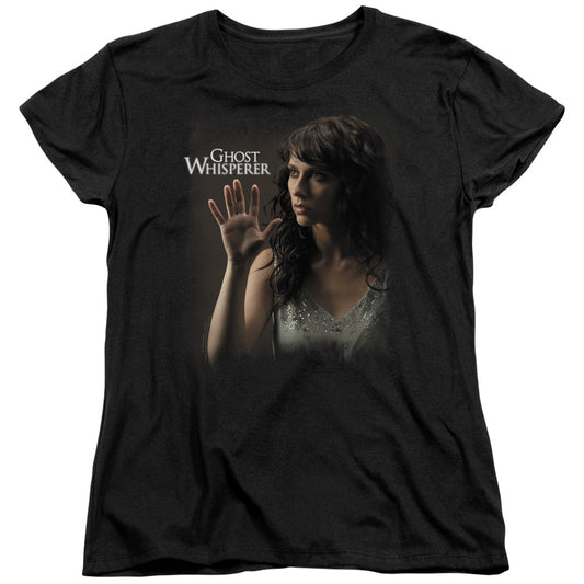 Ghost Whisperer - Ethereal - Short Sleeve Womens Tee - Black T-shirt