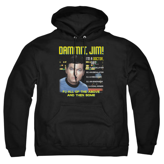 Star Trek - All Of The Above - Adult Pull-over Hoodie - Black